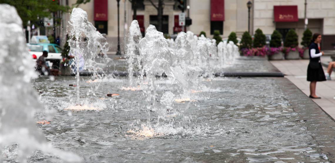 Renaissance Plaza Fountain Water Feature