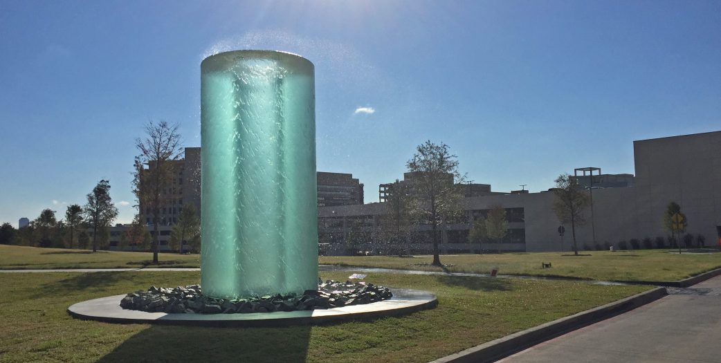 UT Southwestern Medical Center Water Feature