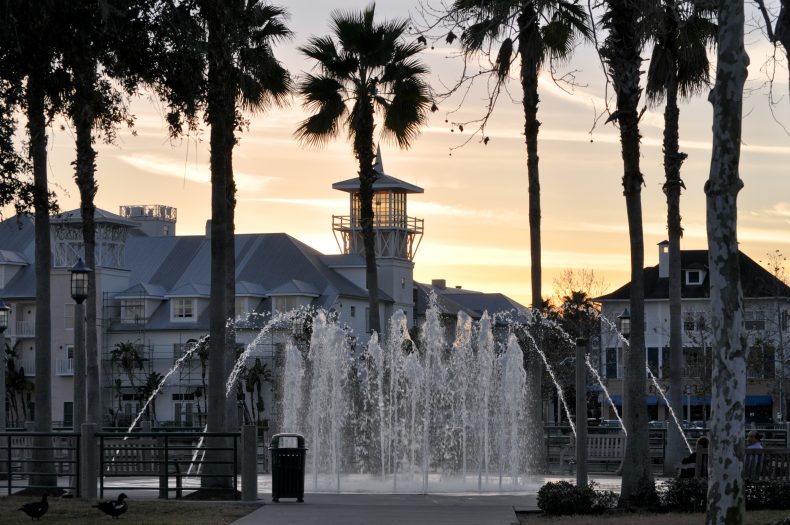 Celebration Town Center Interactive Water Feature