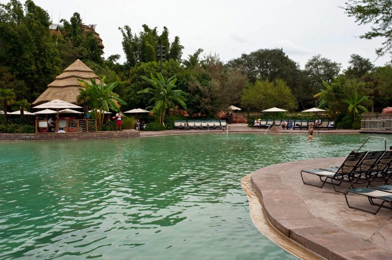 Traditional African Resort Poolscape