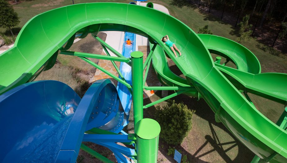 Woodforest Amenity Center Water Slide