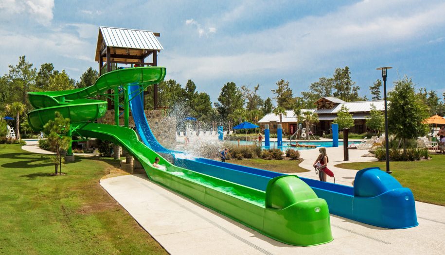 Woodforest Amenity Center Slides