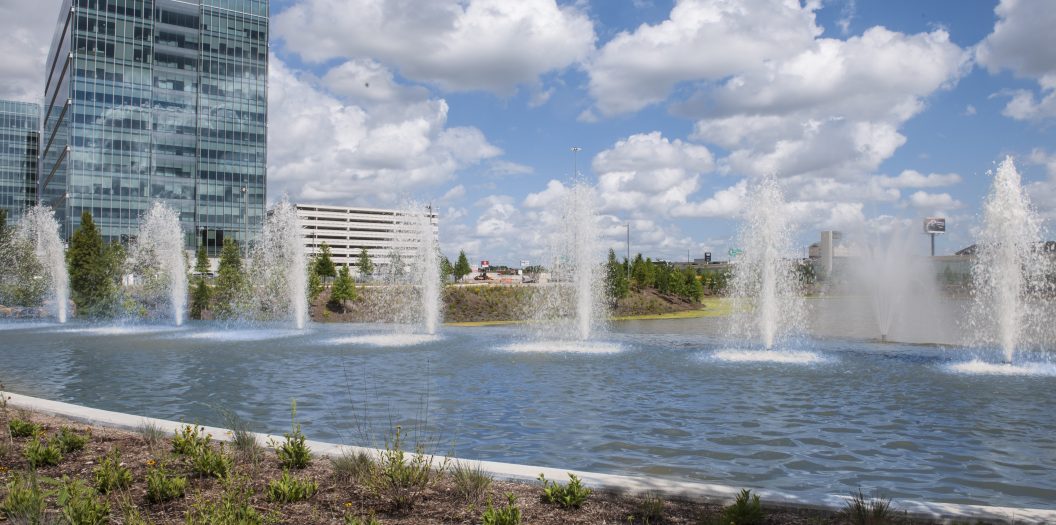 Shell Woodcreek Campus Water Feature