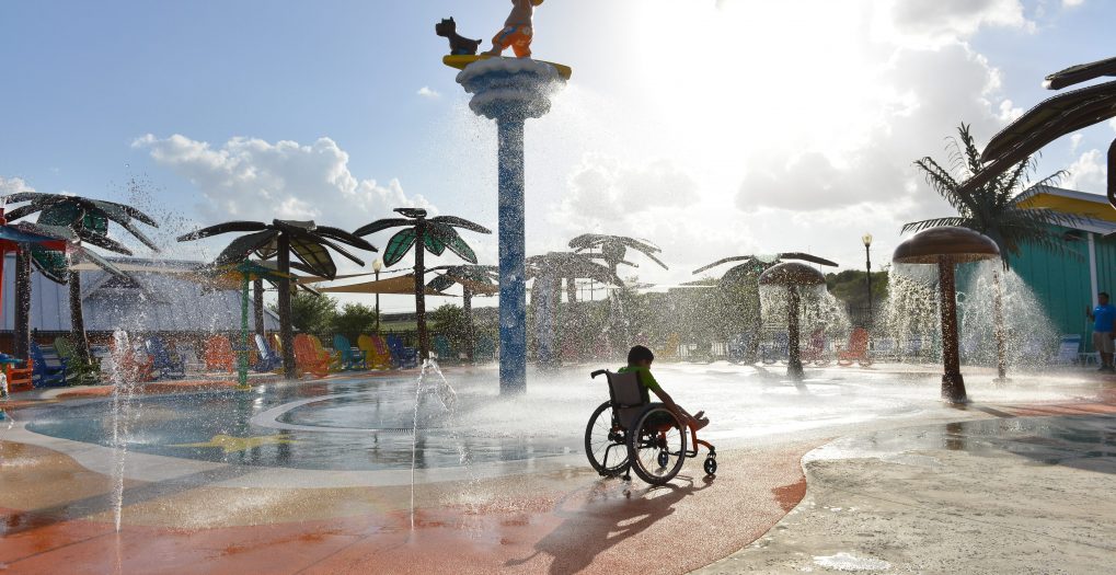 Morgan's Inspiration Island Interactive Water Feature