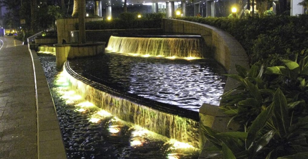City of Dreams Entry Fountain