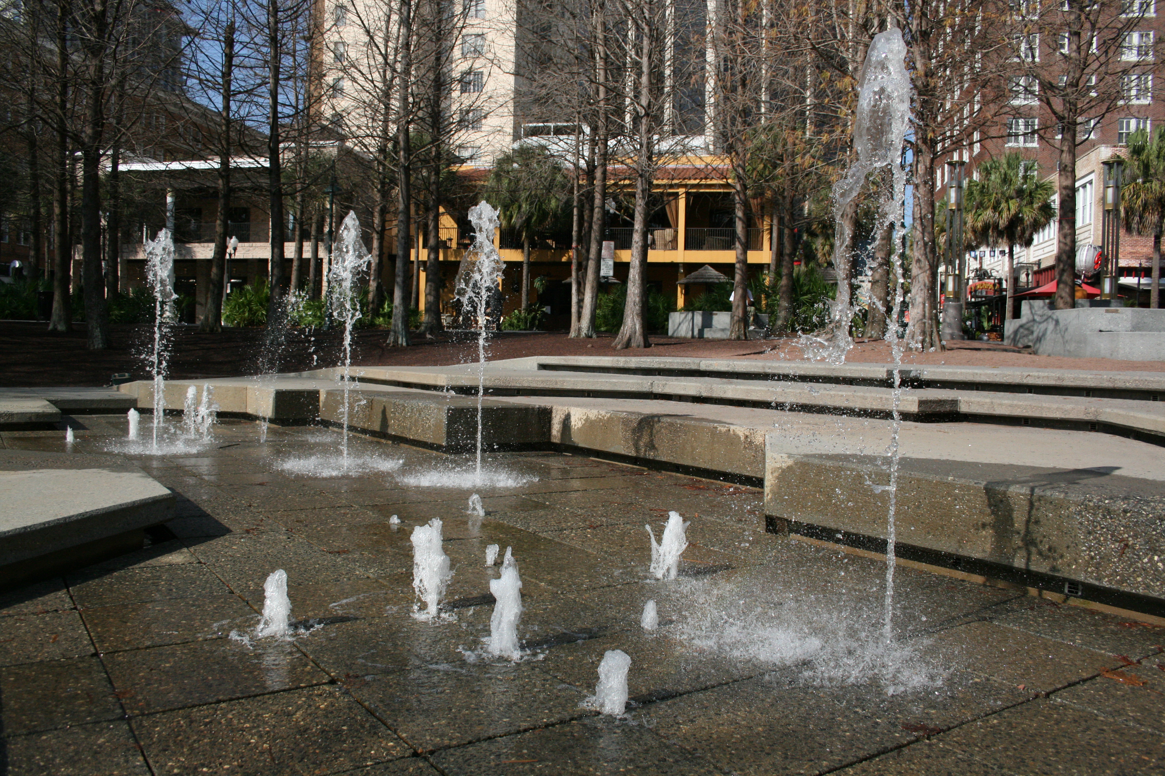 Orange County Regional History Center Interactive Water Feature