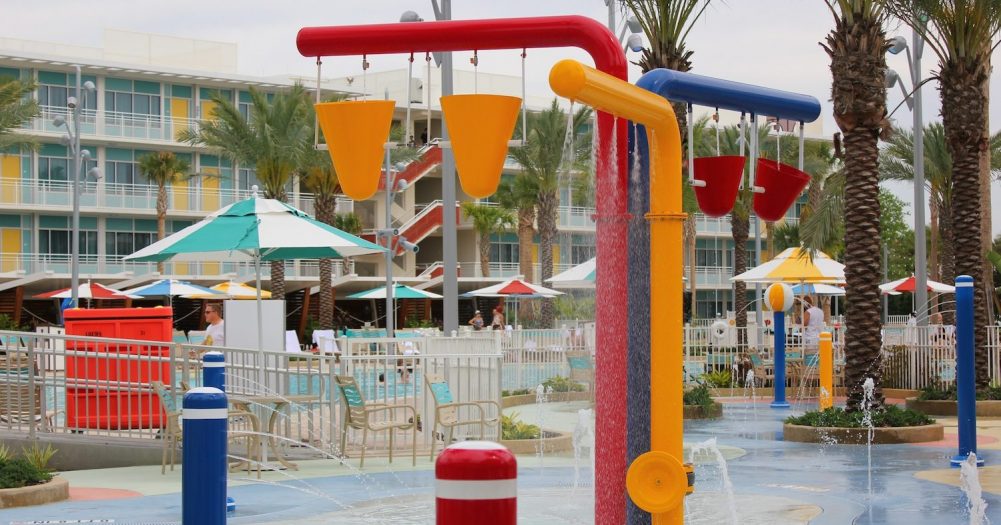 Universal's Cabana Bay Wet Play Elements