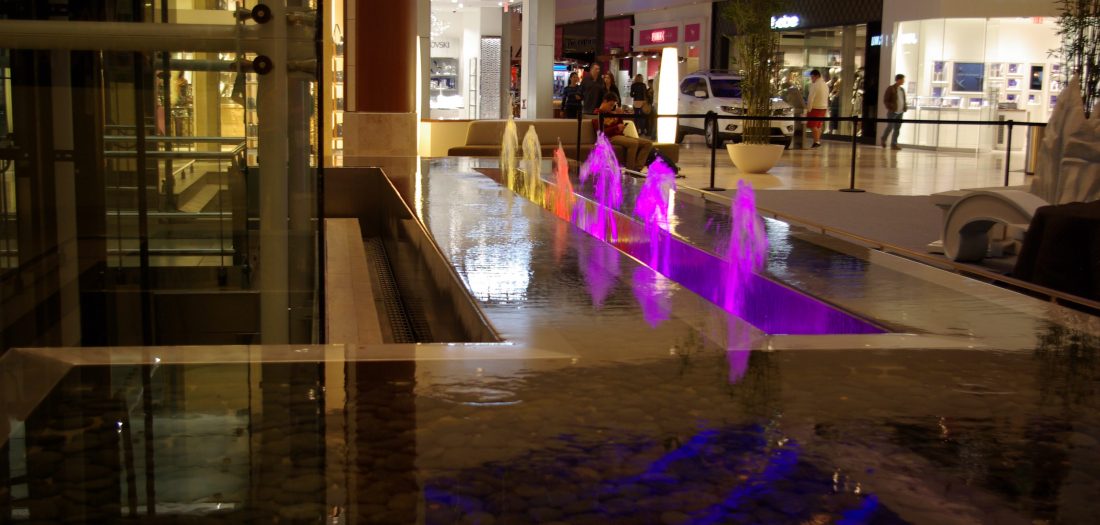 The Mall at University Town Center Water Feature