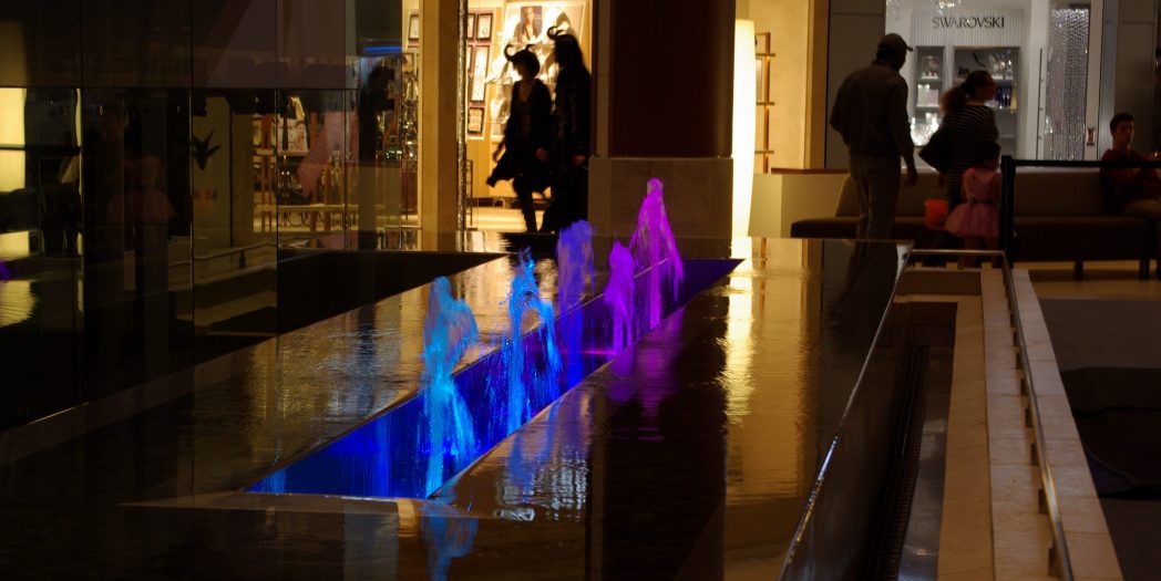 The Mall at University Town Center Water Feature