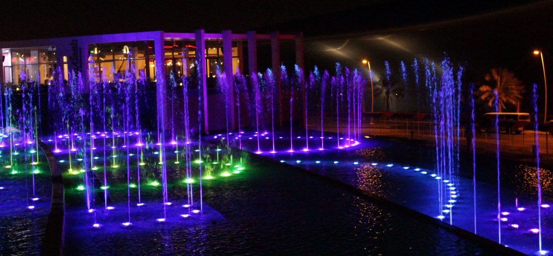 The Welcome Pavilion Water Feature