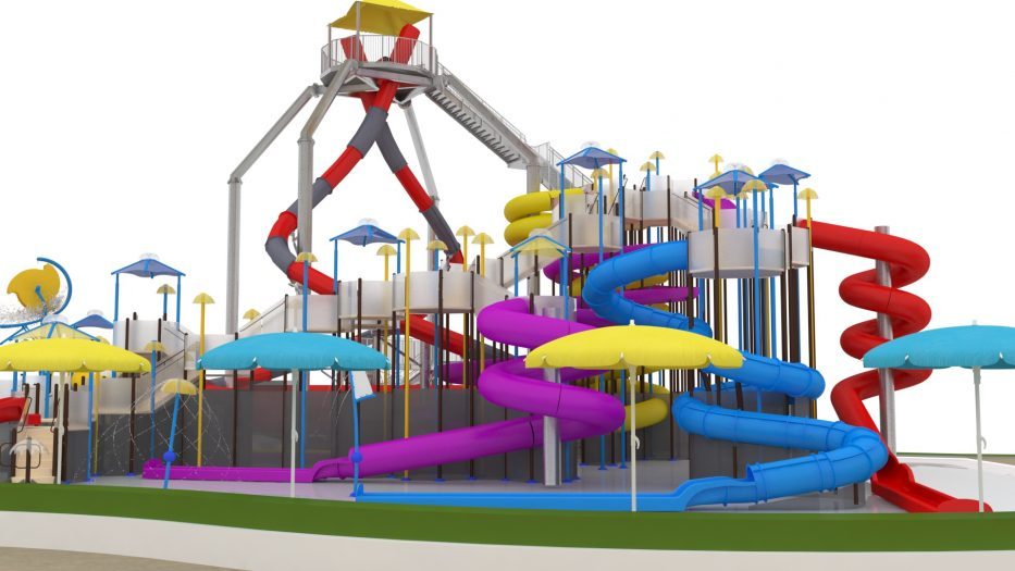 Fun Spot Water Park concept render