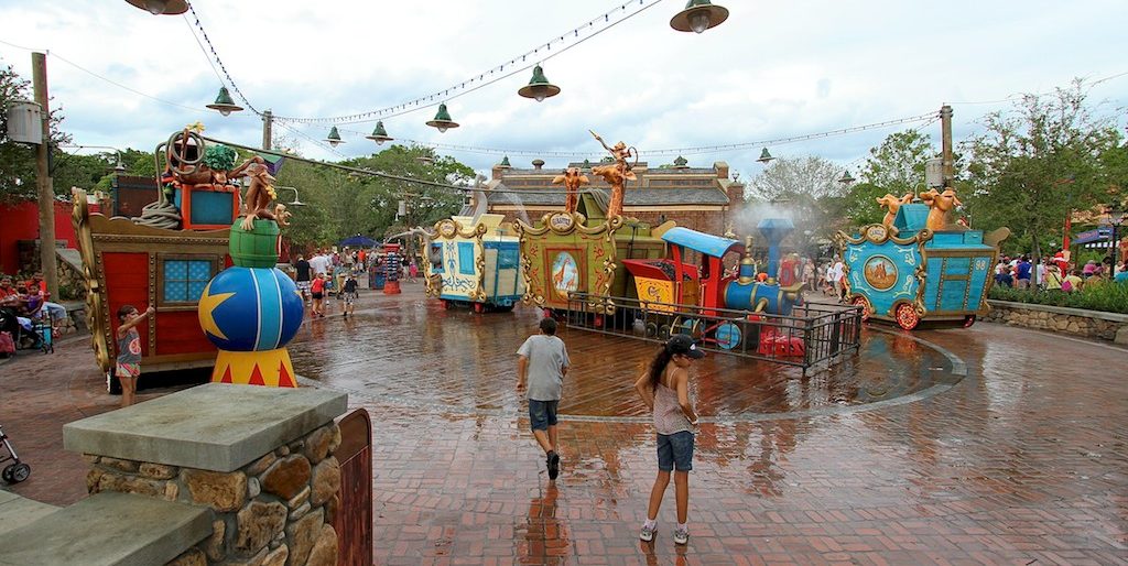 Circus Themed Interactive Water Feature