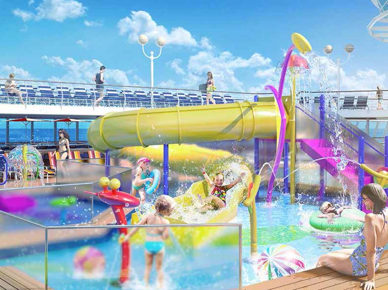 Majesty of the Seas Kids Waterslide