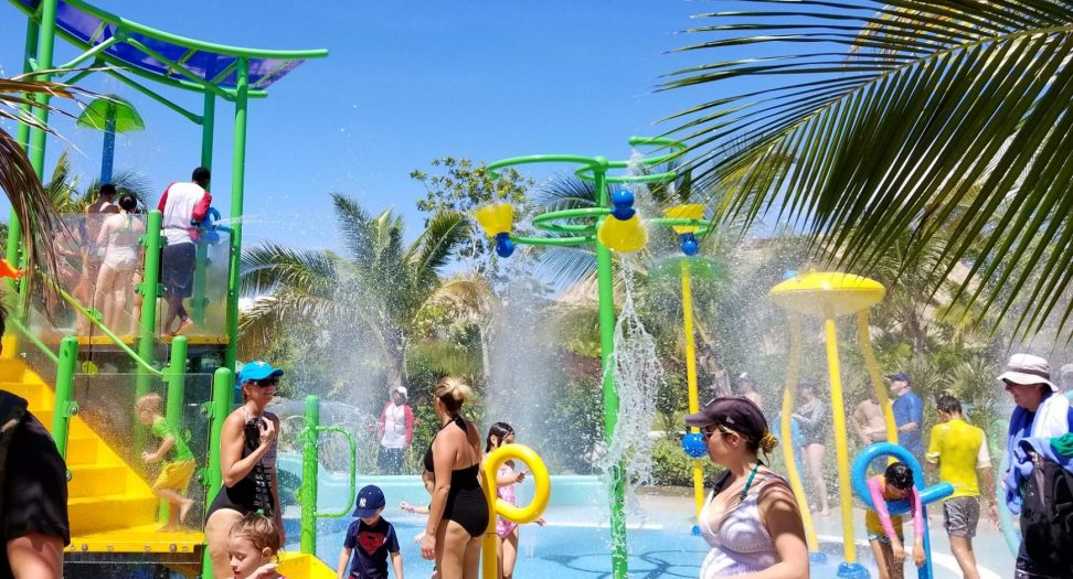 Norwegian Cruise Line's Harvest Caye Interactive Water Feature