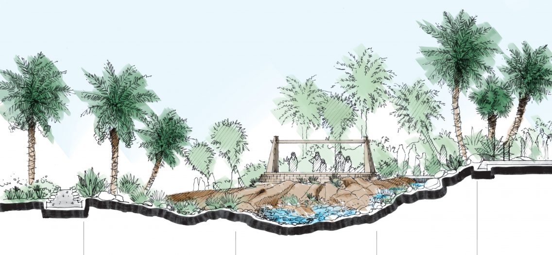 Al Ain Wildlife Park Water Feature Concept