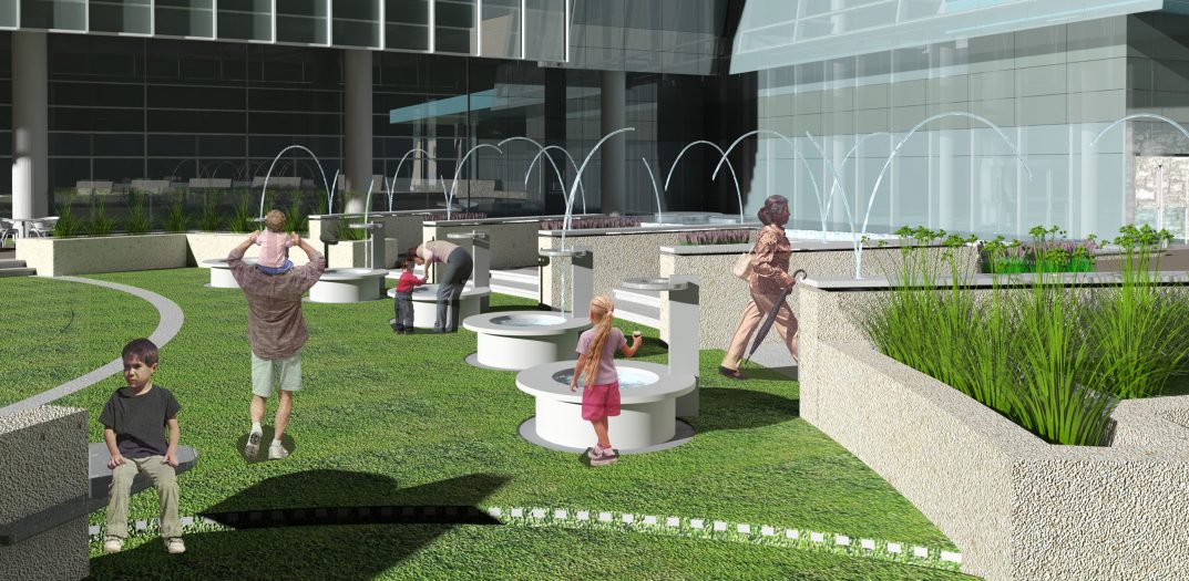 Nemours Children's Hospital Interactive Water Features