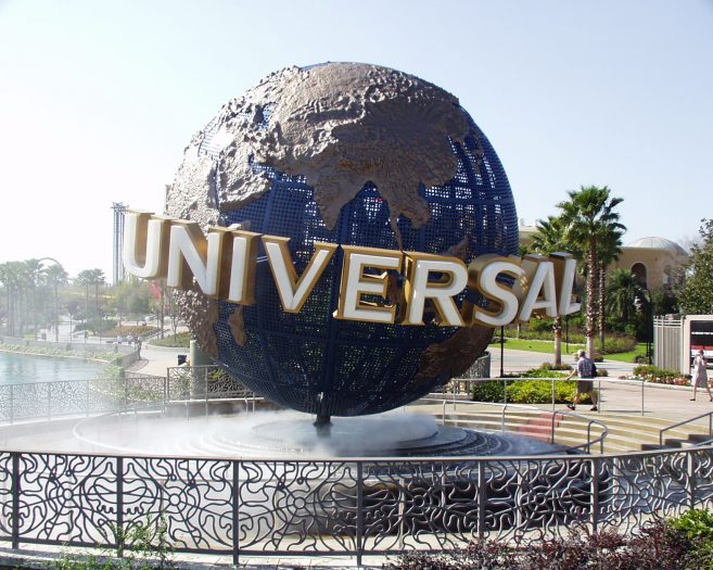 Universal Studios Globe Fountain