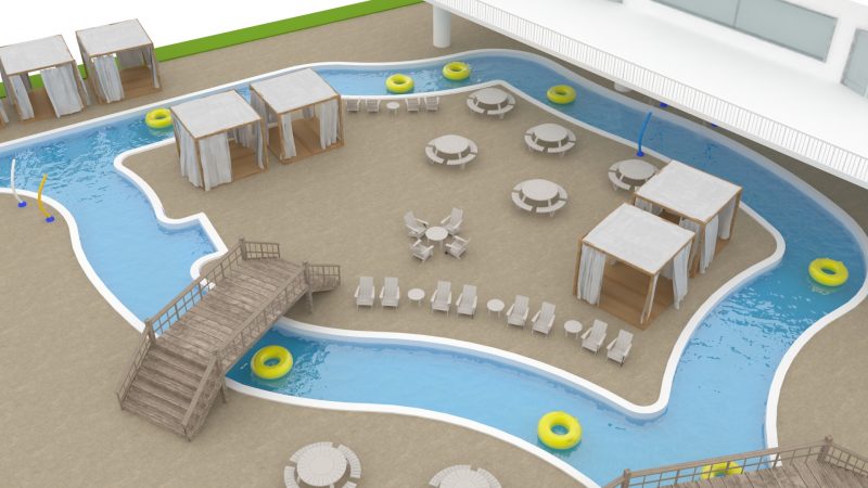 lazy river pool pump