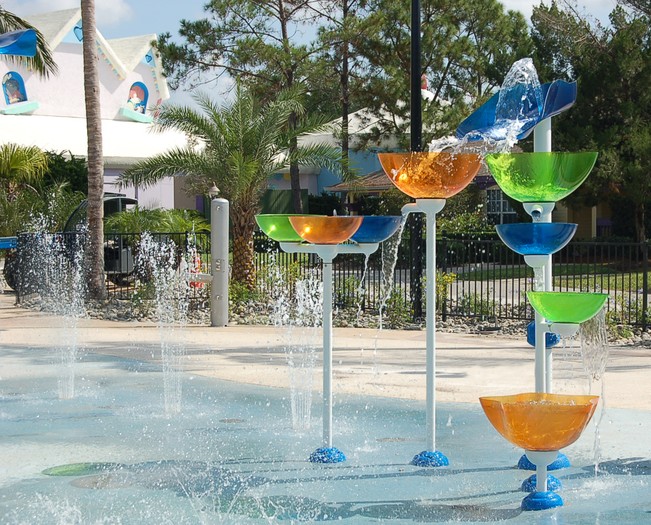 Give Kids The World Interactive Water Feature