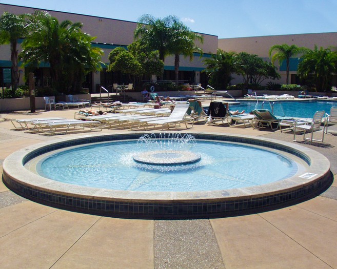 Hilton Orlando Resort Water Feature