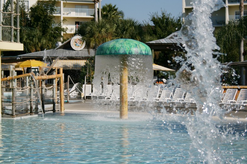 Liki Tiki Resort Interactive Pool Water Feature