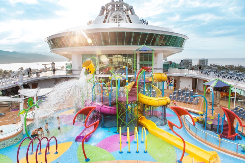 Liberty of the Seas Interactive Water Feature