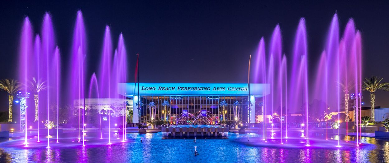 Long Beach Performing Arts Center Water Feature