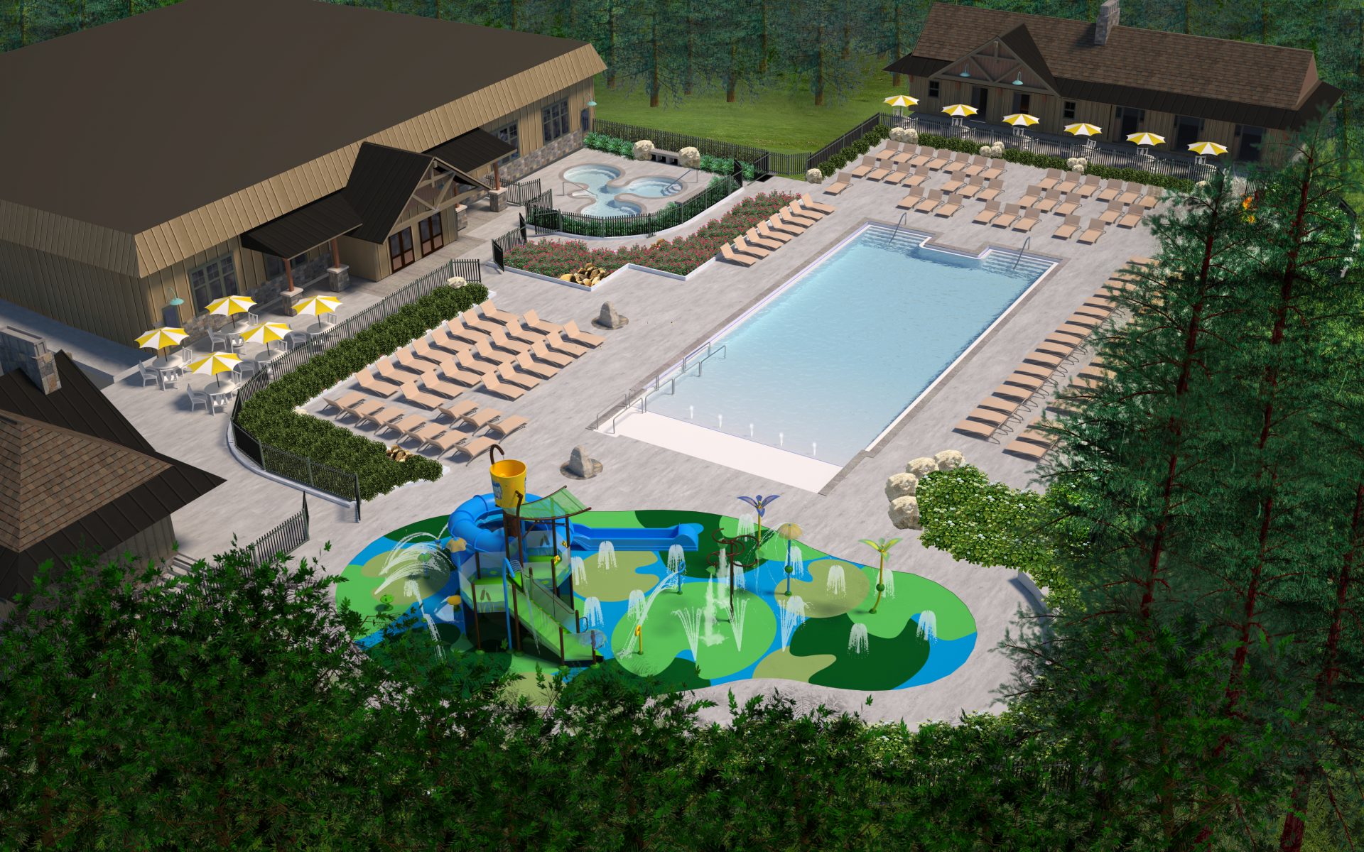 Lake George RV Park Render
