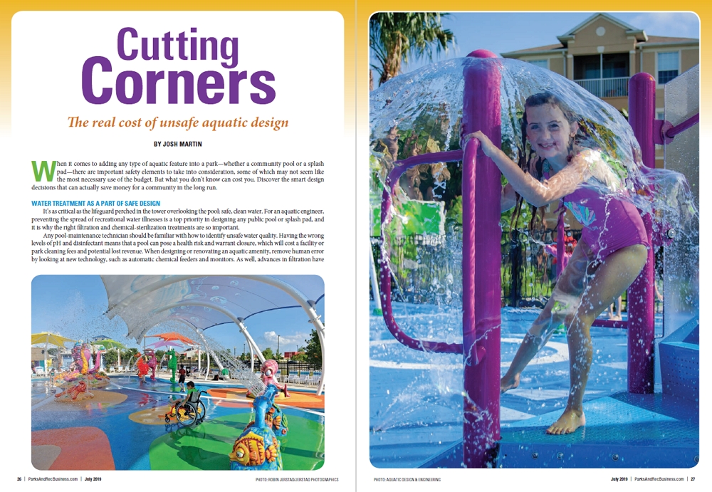 Martin Aquatic President Shares Real Cost of Unsafe Aquatic Design in Parks and Rec Business Magazine