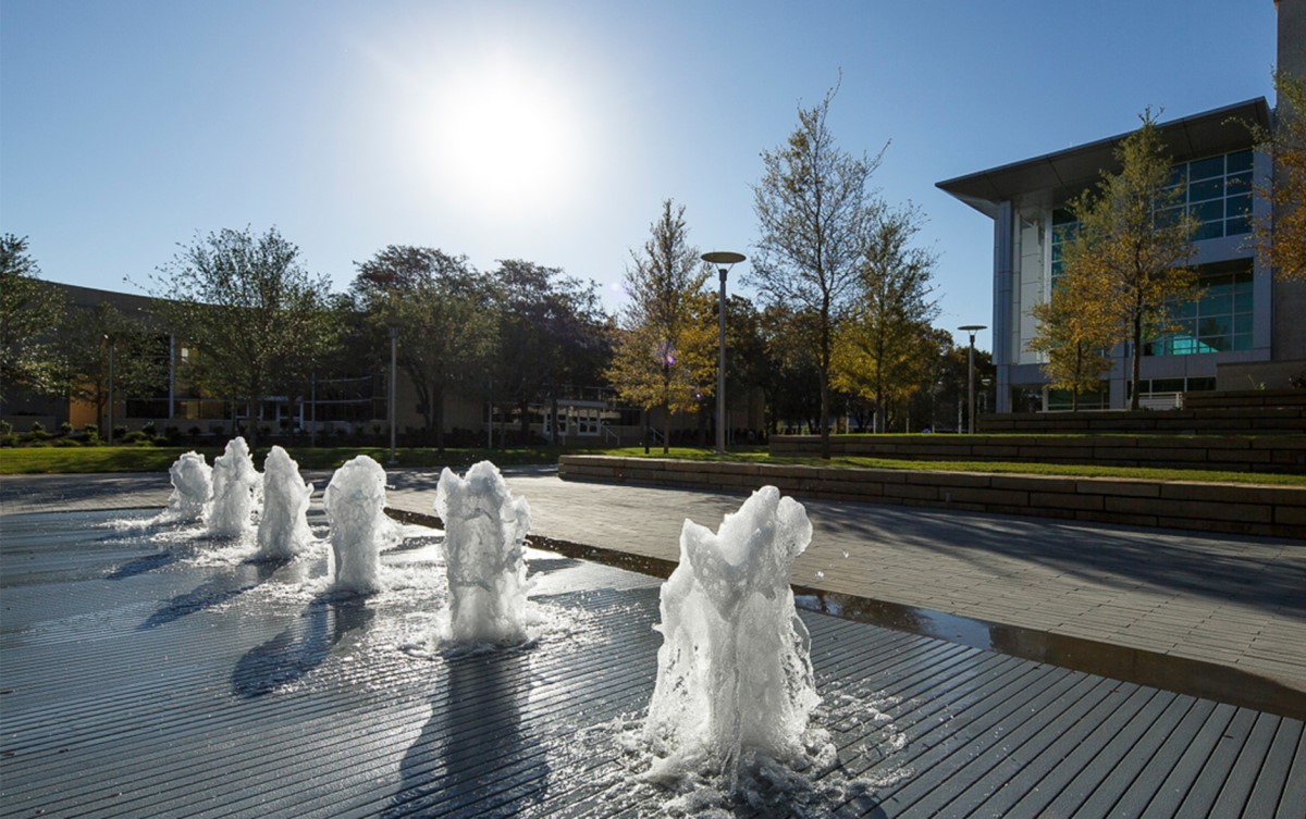 UT Dallas Water Features