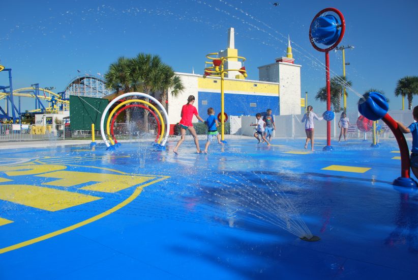 Fun Spot America slip-resistant soft flooring