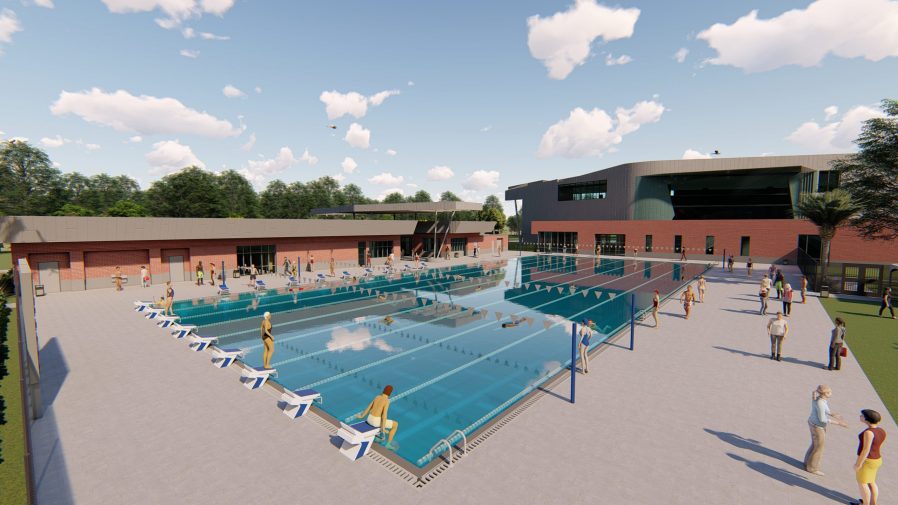 UNF Competition Pool Designed by Martin Aquatic Closer to Opening