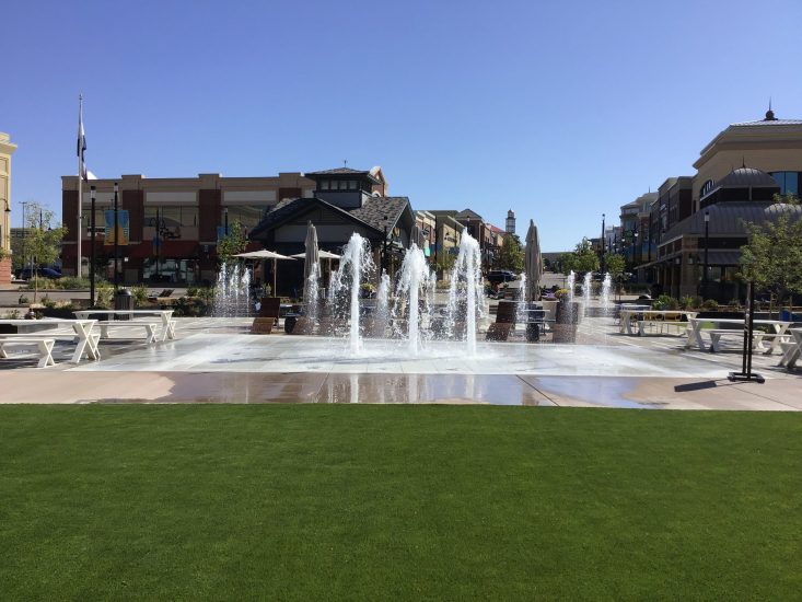 The Southlands Town Square Water Feature - Martin Aquatic