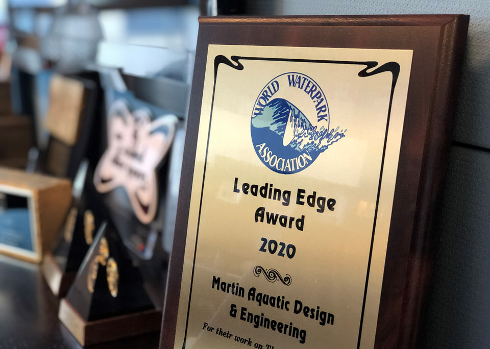 World Waterpark Show Honors Martin Aquatic with 2020 Leading Edge Award