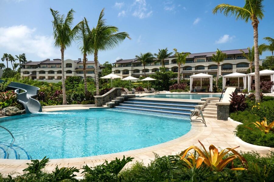 Swimming area at Ritz-Carlton St. Thomas