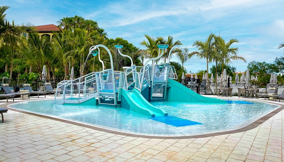 Children's play pool at Ritz-Carlton Golf Resort Naples