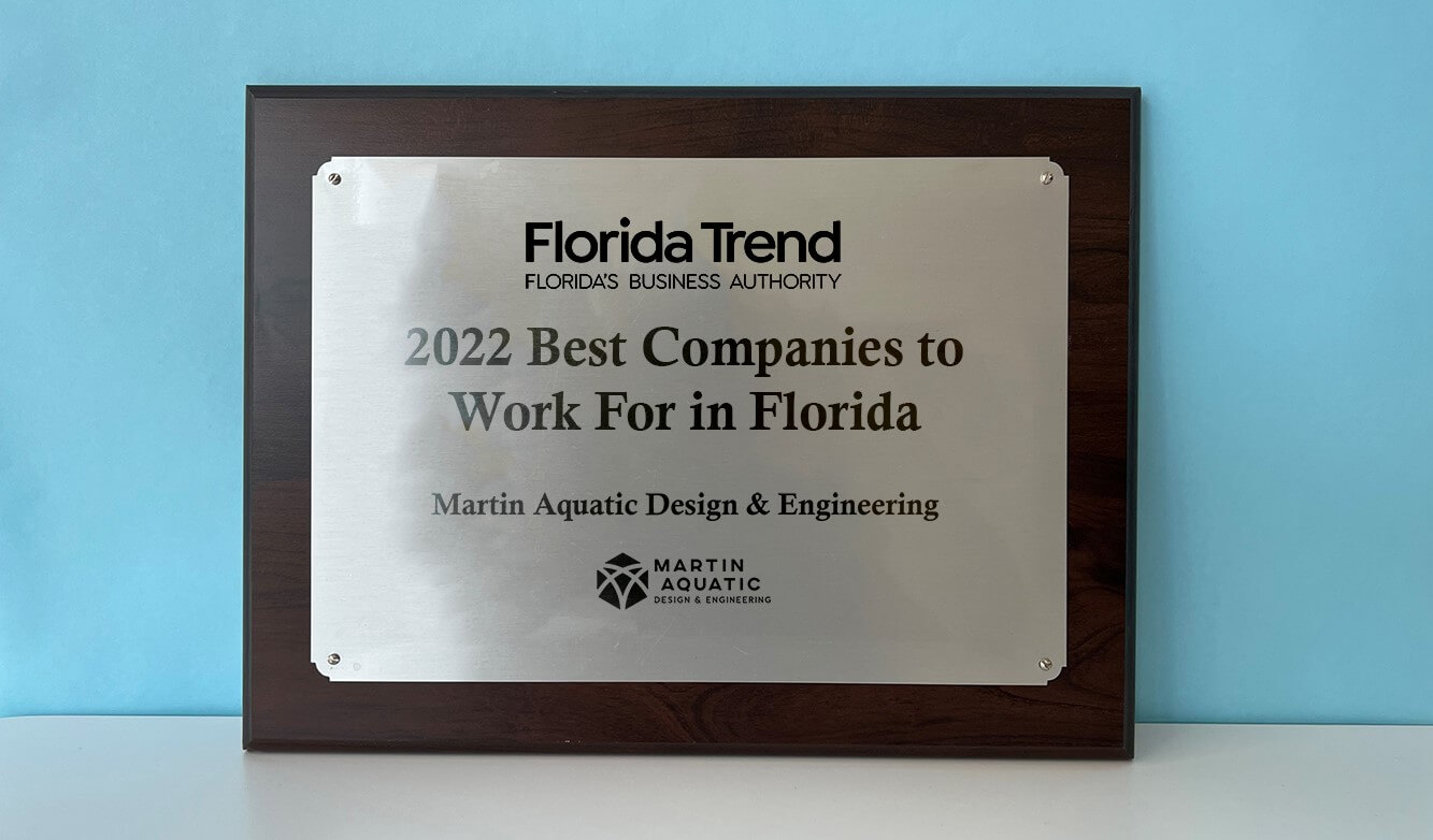 Martin Aquatic Recognized as Top Company to Work for in Florida