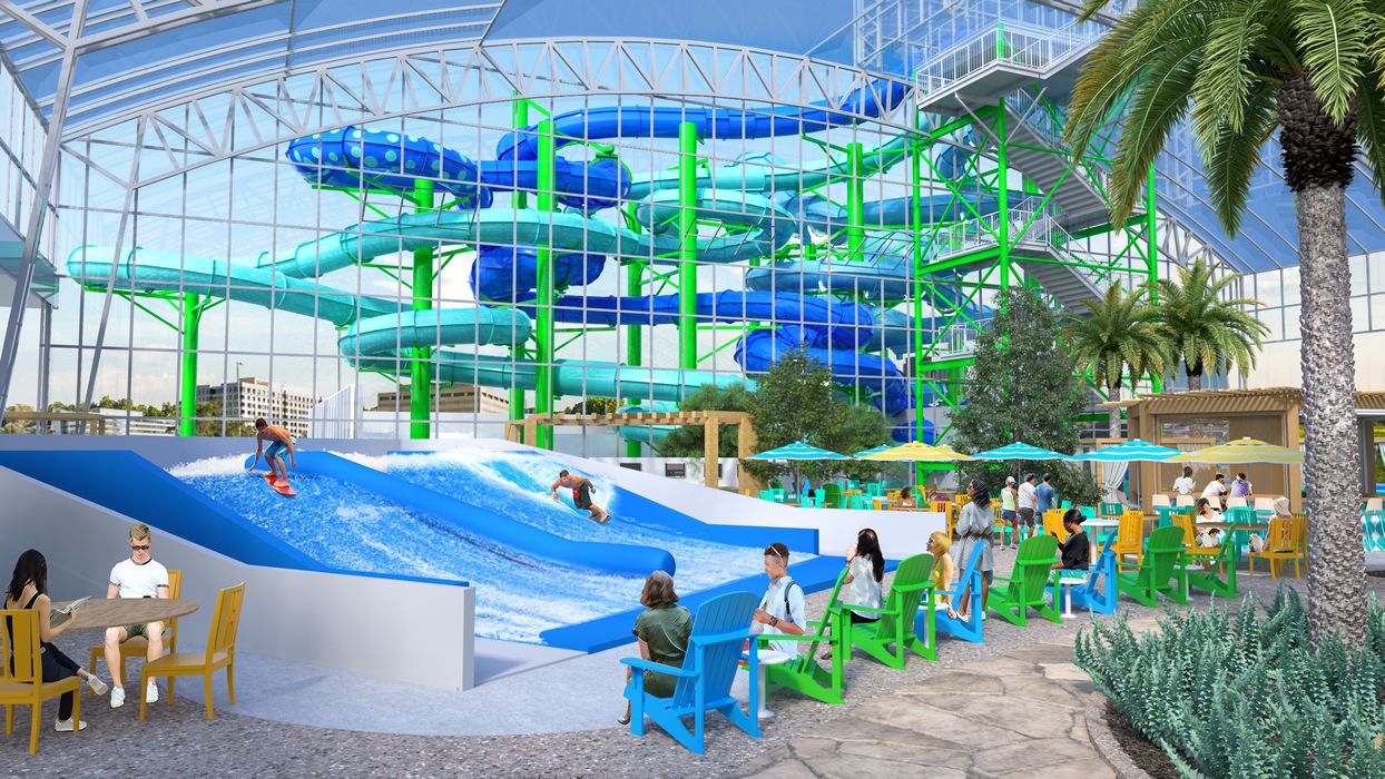 Early renders of Island Waterpark at Showboat