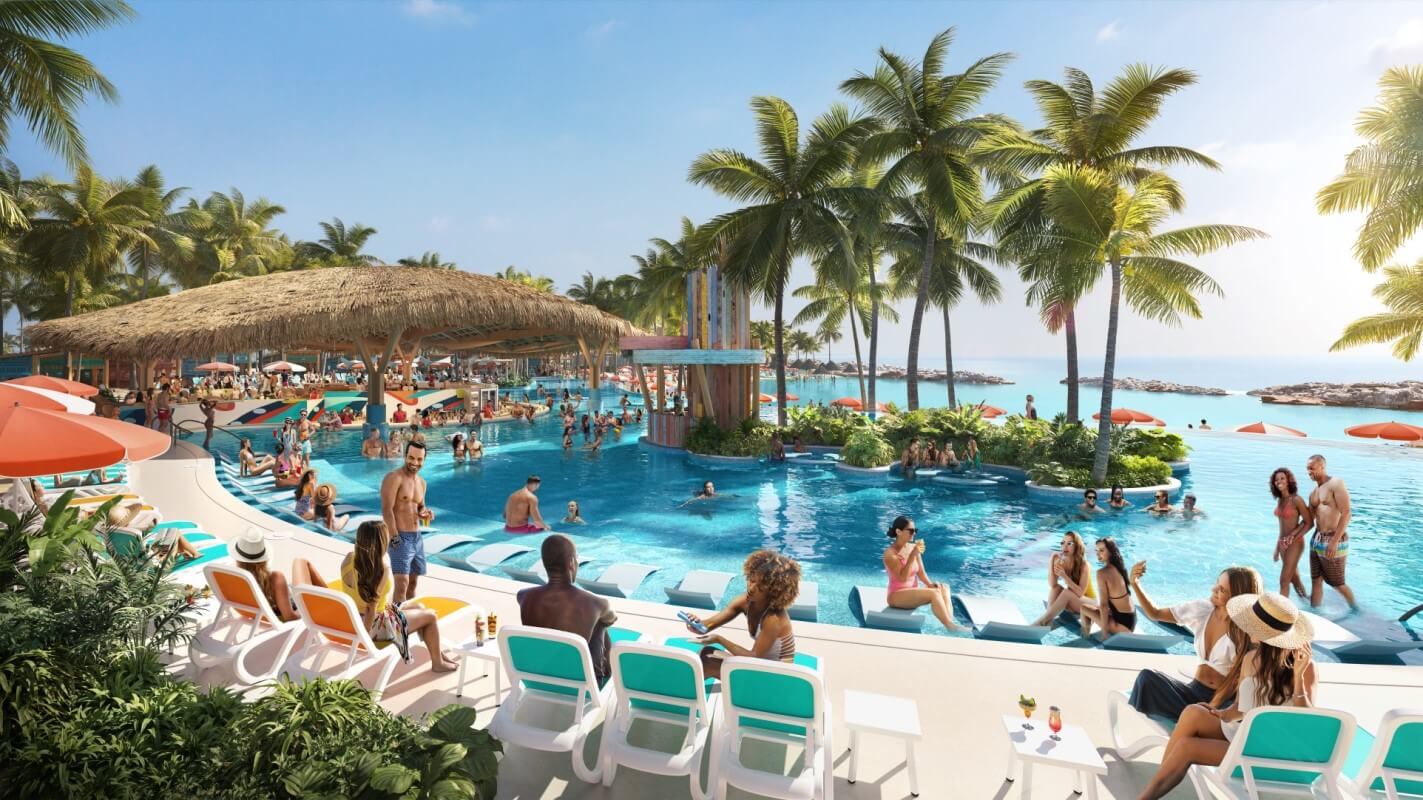 Hideaway Beach at CocoCay will have a main adults-only pool