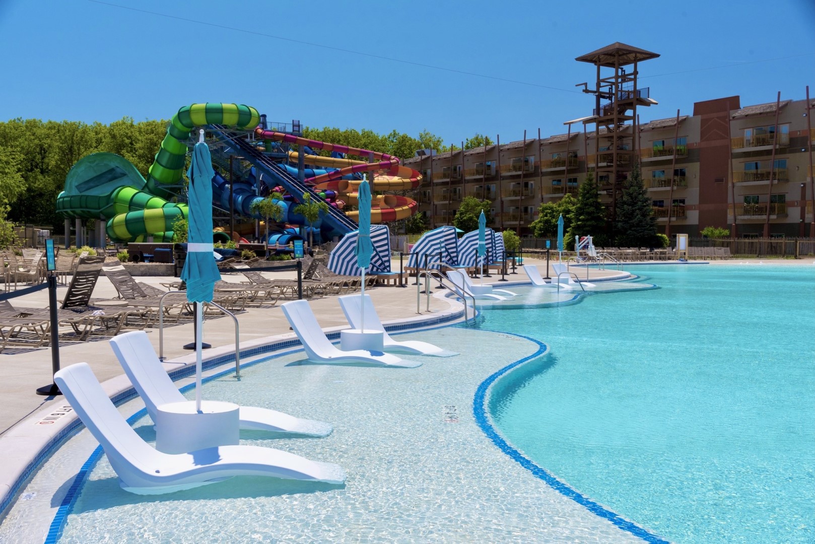 Kalahari resorts Sandusky Ohio outdoor pool