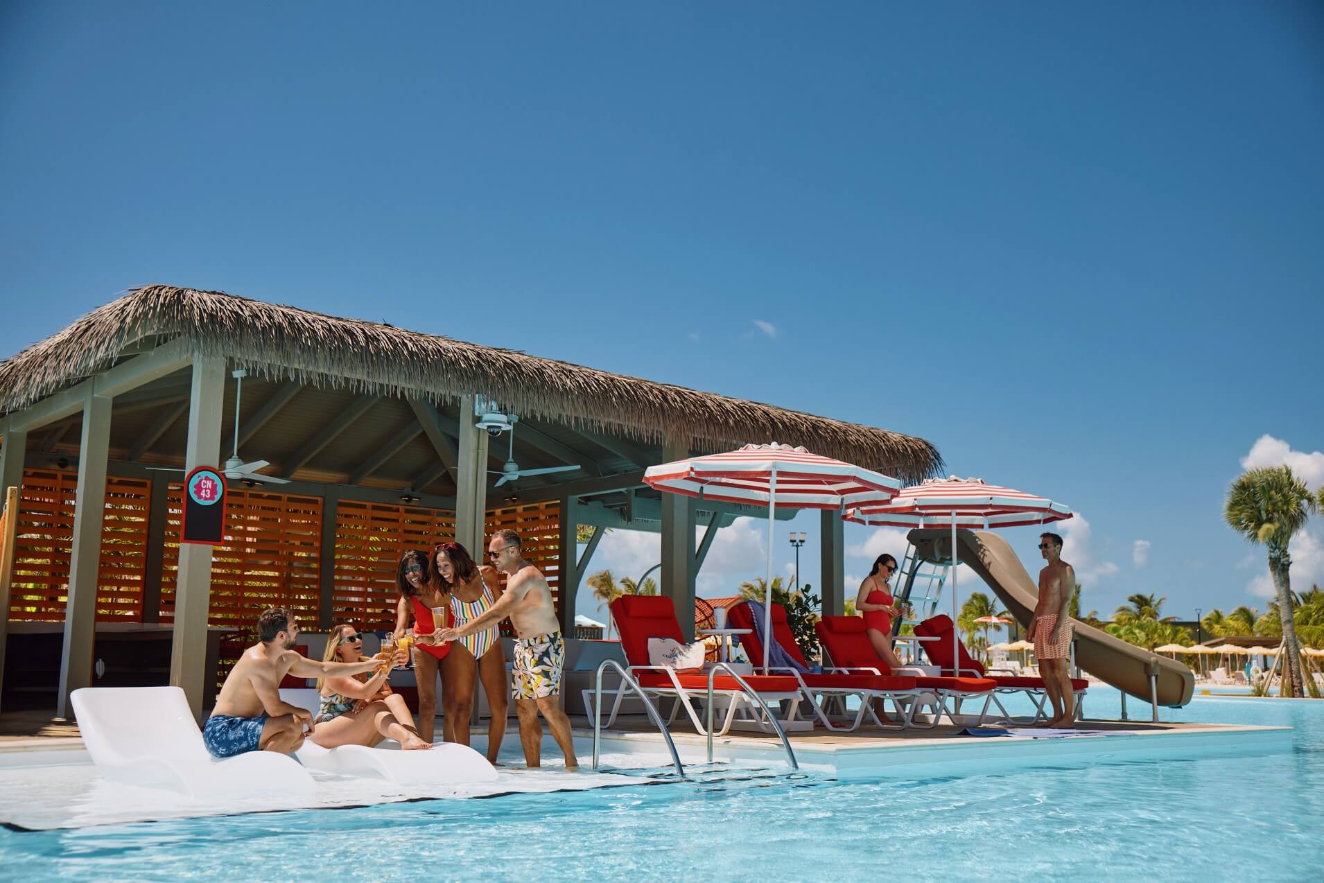 10 guests fit in the Celebration Key Supervilla